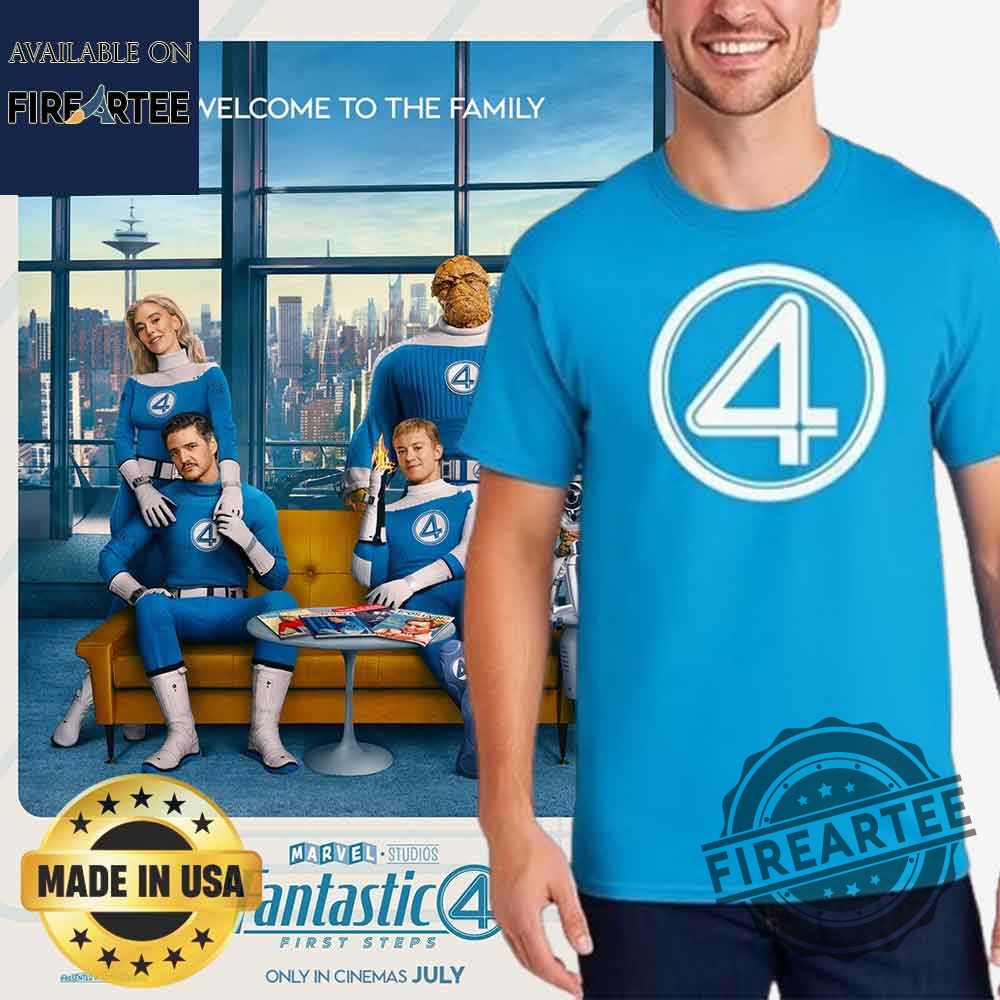 Marvel Fantastic Four Logo Symbol Tshirt