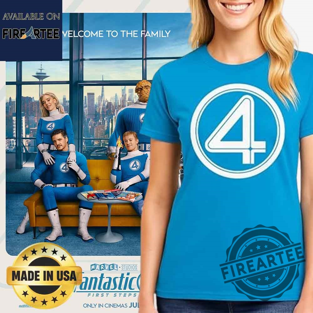 Marvel Fantastic Four Logo Symbol T-Shirt 4 Marvel Fantastic Four Logo Symbol T-Shirt