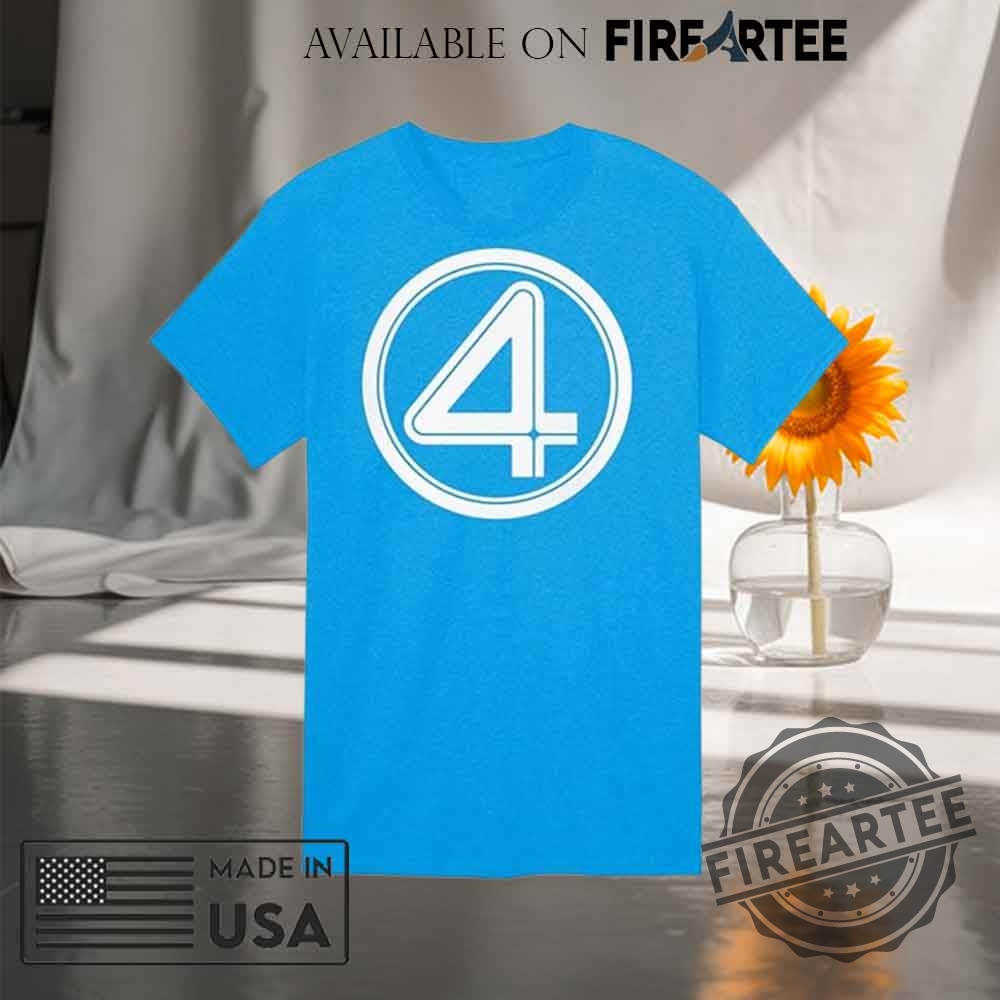 Marvel Fantastic Four Logo Symbol T-Shirt 5 Marvel Fantastic Four Logo Symbol T-Shirt