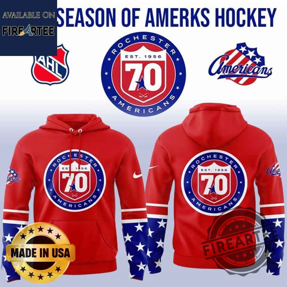 Rochester Americans 50Th Anniversary Hoodie