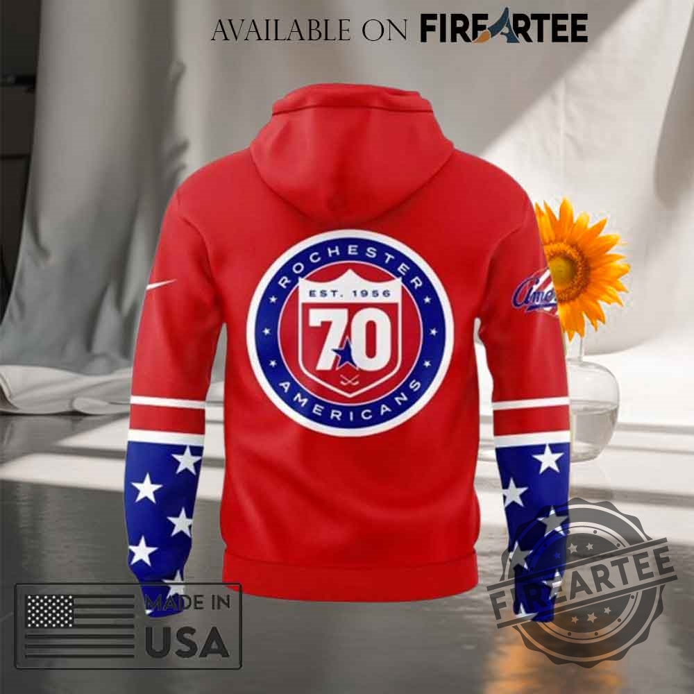 Rochester Americans 50Th Anniversary Hoodie 6 Rochester Americans 50th Anniversary Hoodie