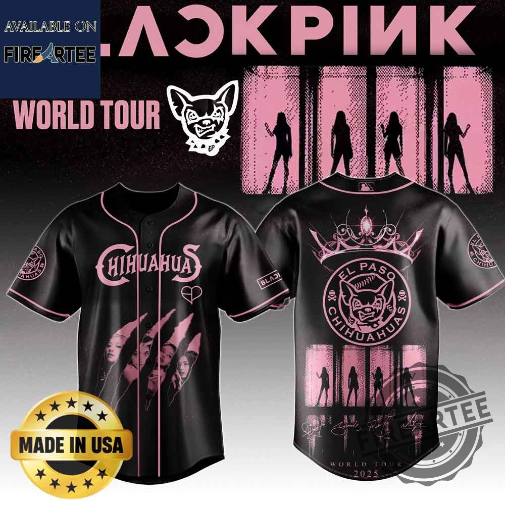 El Paso Chihuahuas Mlb X Black Pink Night Personalized Baseball Jersey