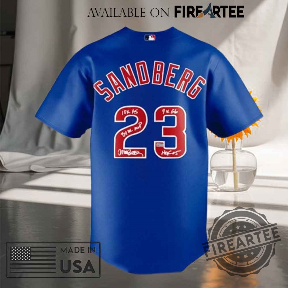 Ryne Sandberg 1959 2025 Blue Jersey 7 Ryne Sandberg 1959 - 2025 Blue Jersey