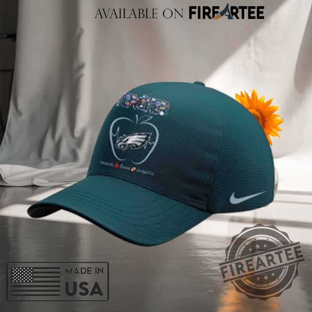 Philadelphia Eagles Teacher Appreciation 2025 Classic Cap Hats