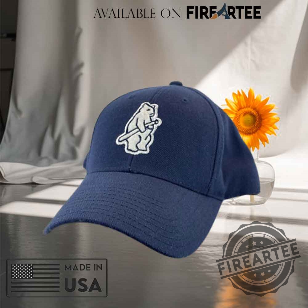Mlb Chicago Cubs White Bear Hat