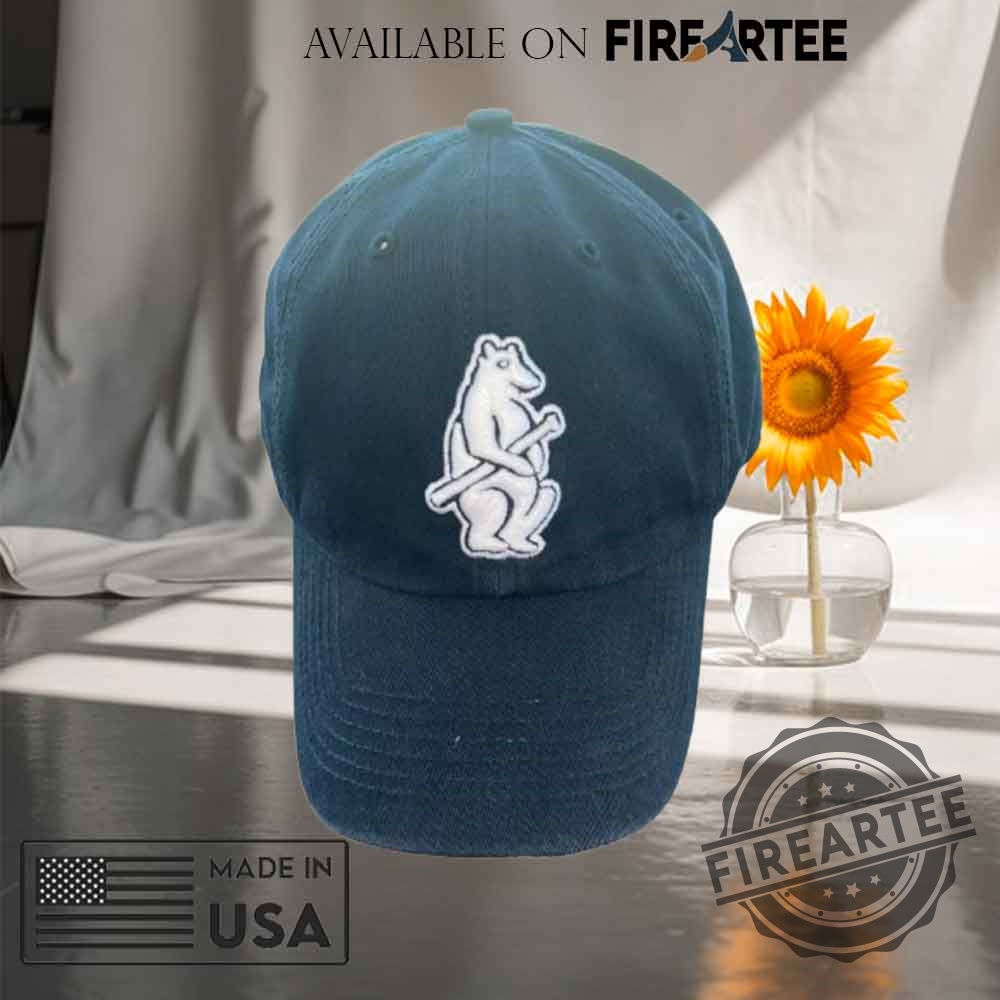 MLB Chicago Cubs White Bear Hat 5 MLB Chicago Cubs White Bear Hat