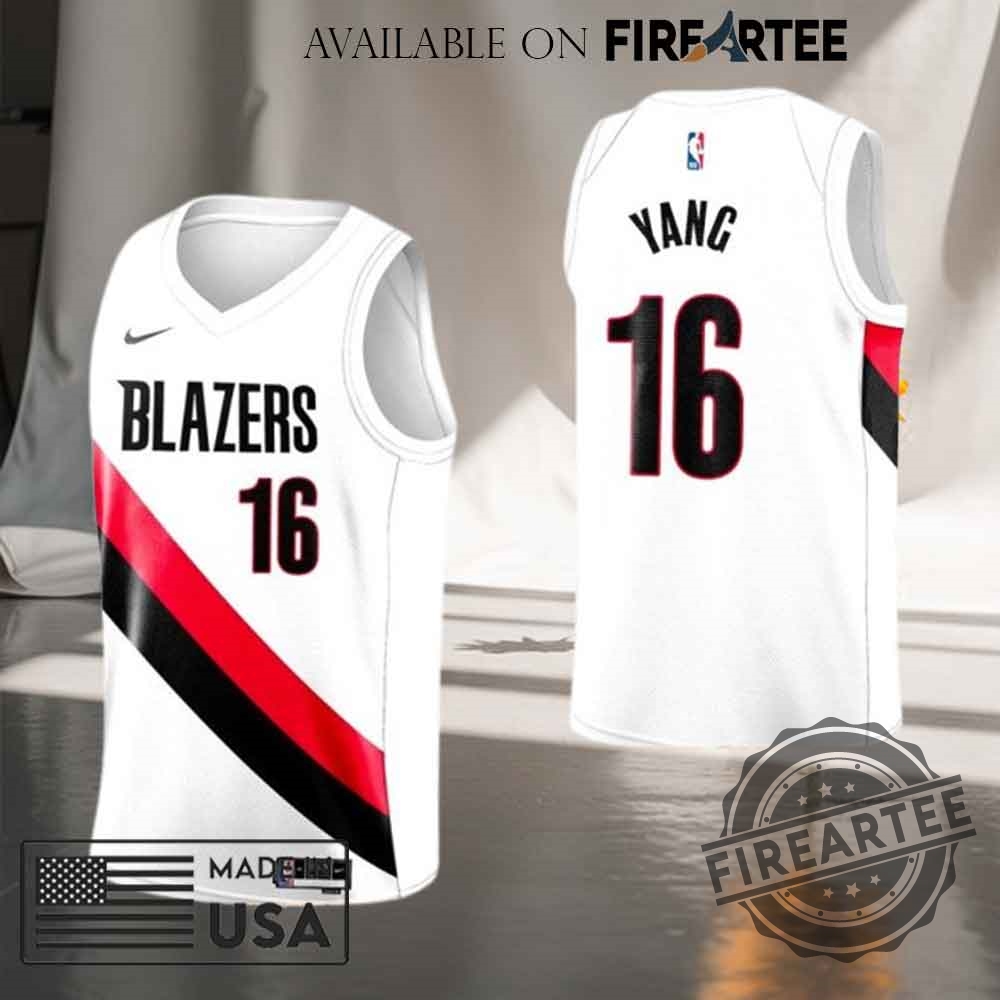 Portland Trail Blazers New Look Same Mission White Jersey