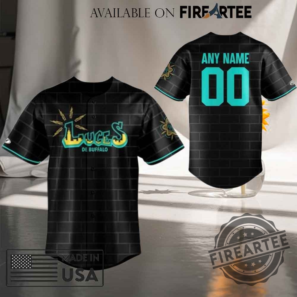 Bisons Luces De Buffalo New 2025 Baseball Jersey