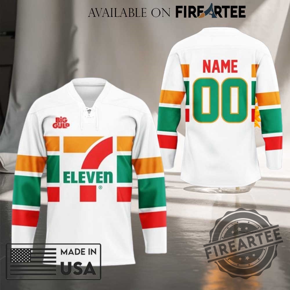 7Eleven X Big Gulp New 2025 Hockey Jersey