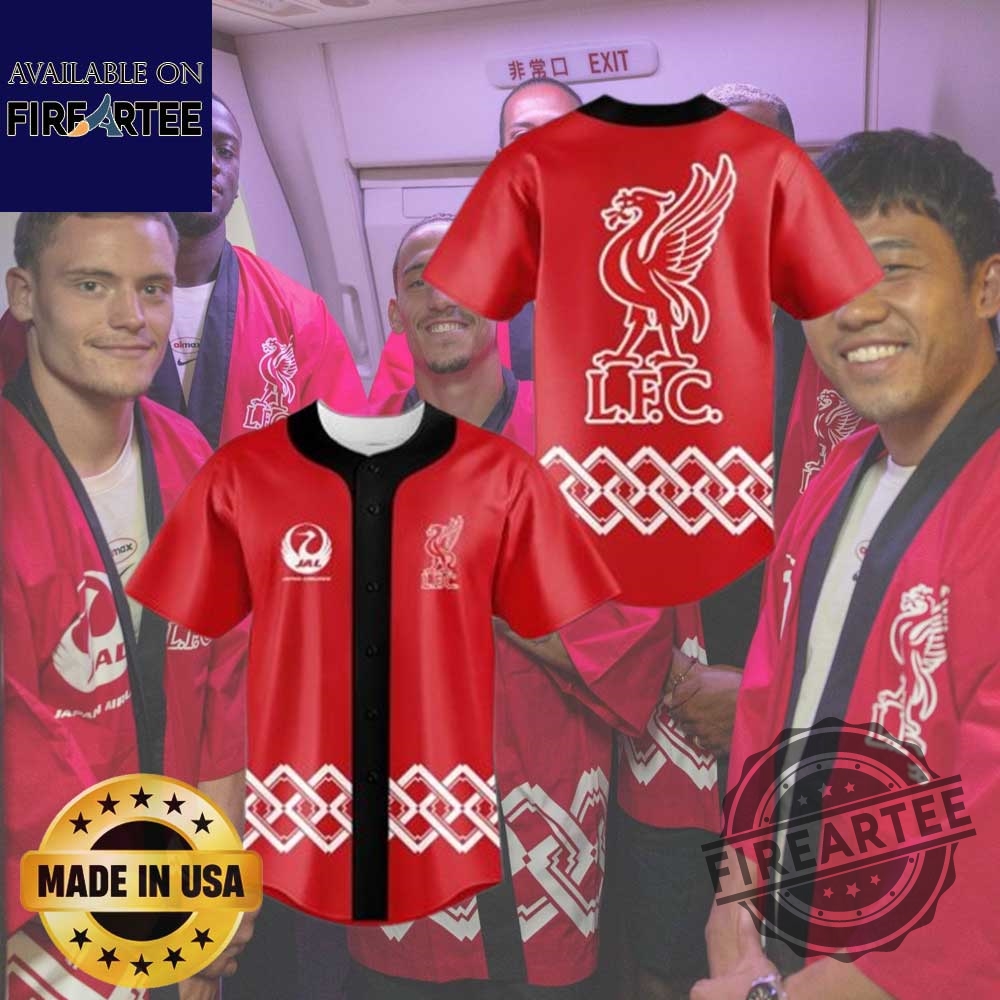 Liverpool X Japan Baseball Jersey
