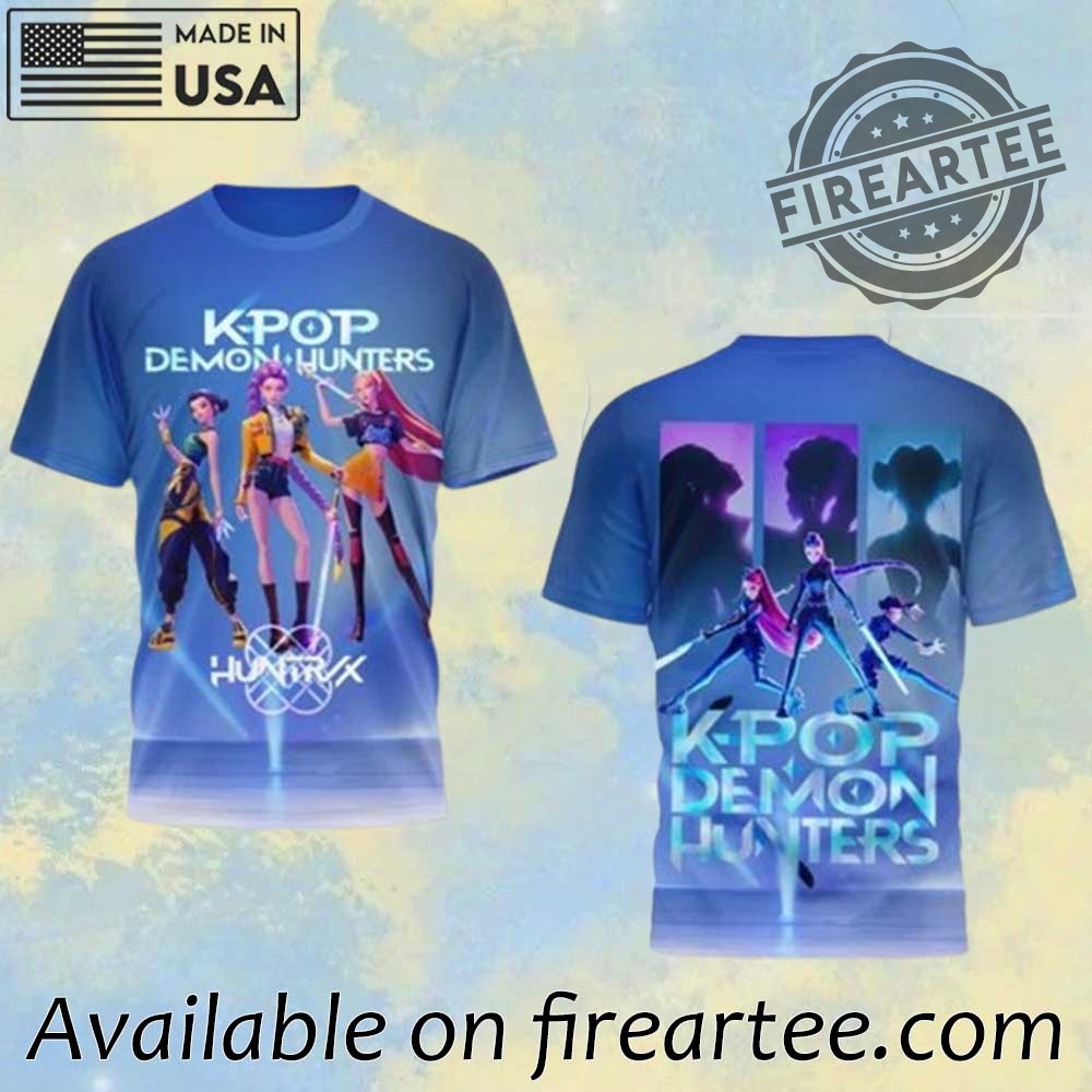 Kpop Demon Hunters All Over Printed Tshirt