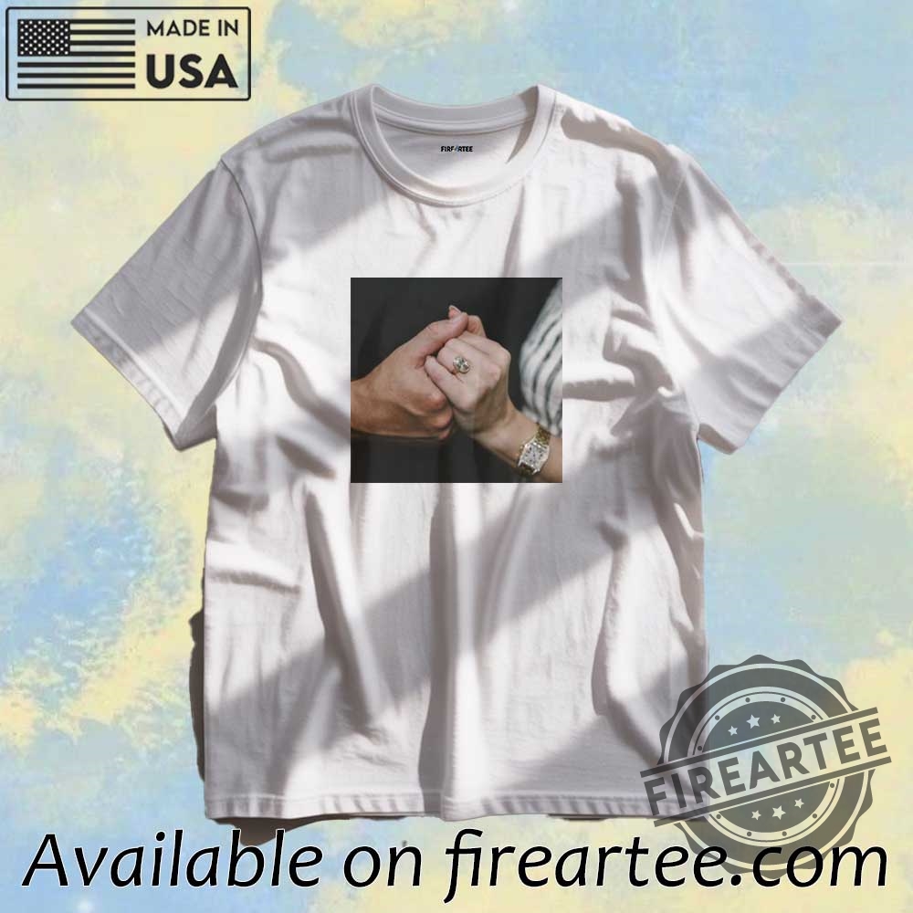 Limited Edition Engagement Tee Taylor Swift & Travis Kelce Hand-in-Hand Photo 8 Limited Edition Engagement Tee Taylor Swift & Travis Kelce Hand-in-Hand Photo