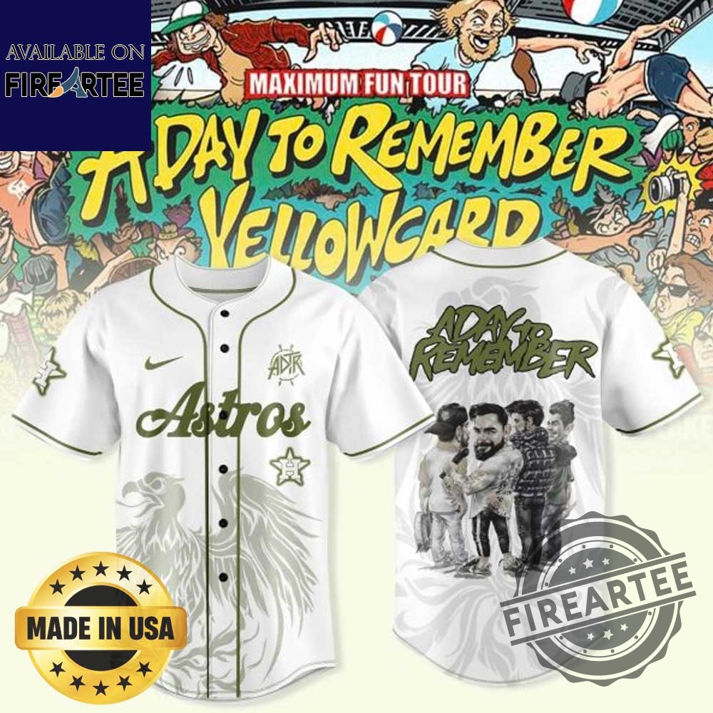 Houston Astros A Day To Remember Maximum Fun Fall 2025 Tour Jersey 3 Houston Astros A Day To Remember Maximum Fun Fall 2025 Tour Jersey