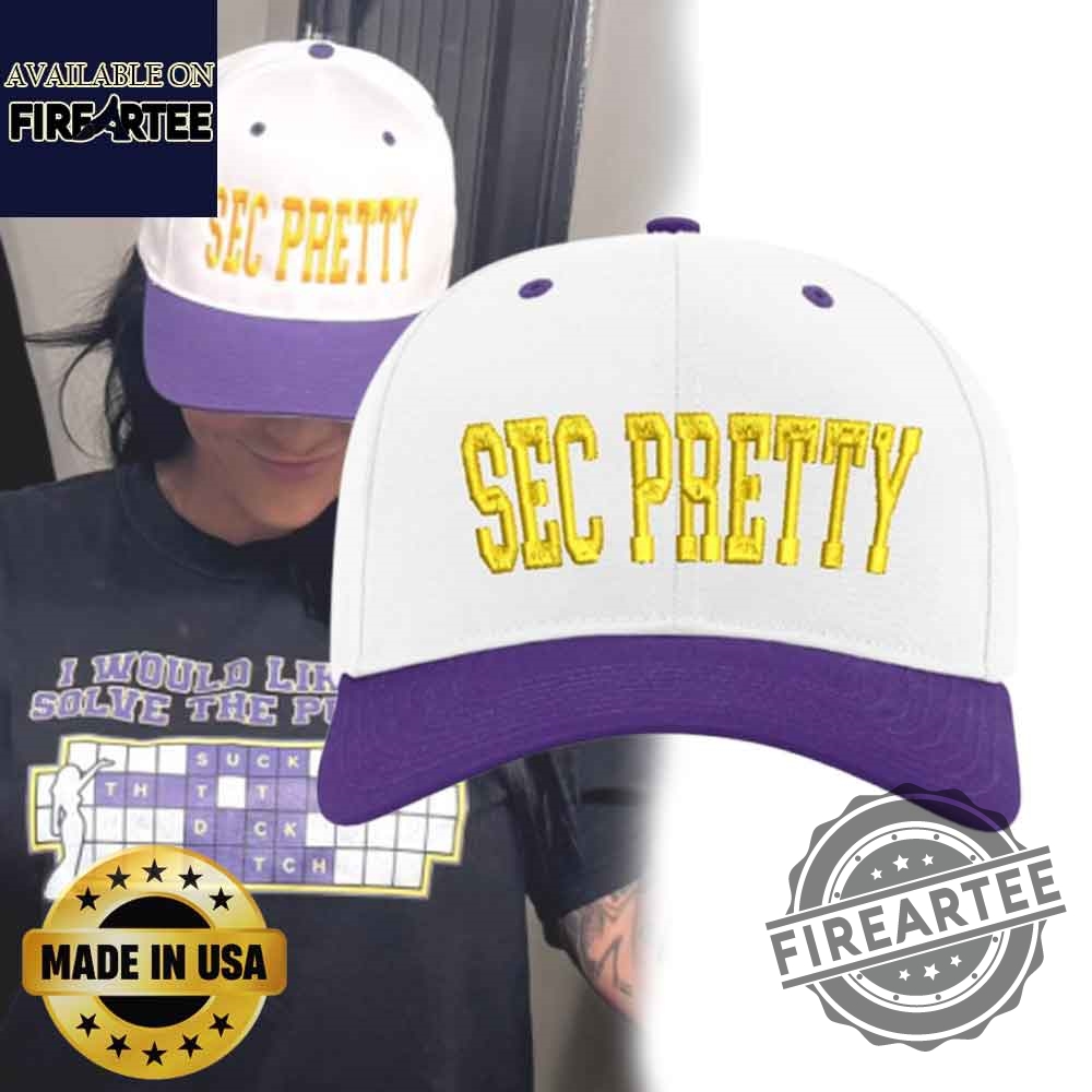 Lsu Sec Pretty Hat Printed