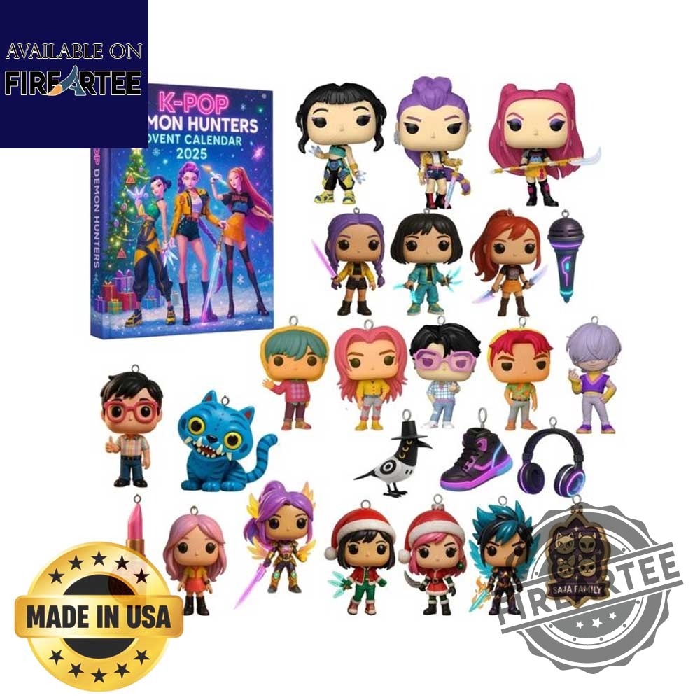 Kpop Demon Hunters Advent Calendar 2025 Official Fan Collection