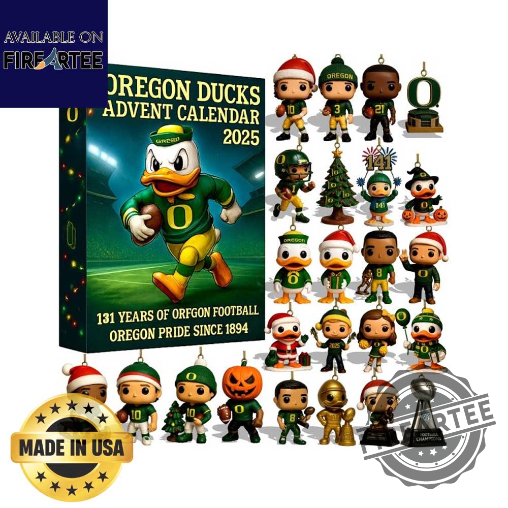 Oregon Ducks Advent Calendar 131St Anniversary 2025