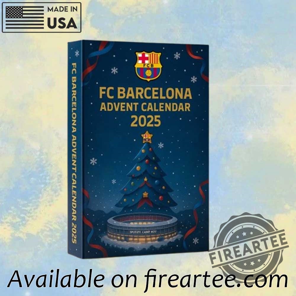 Fc Barcelona Advent Calendar 2025 Official Soccer Club Merch