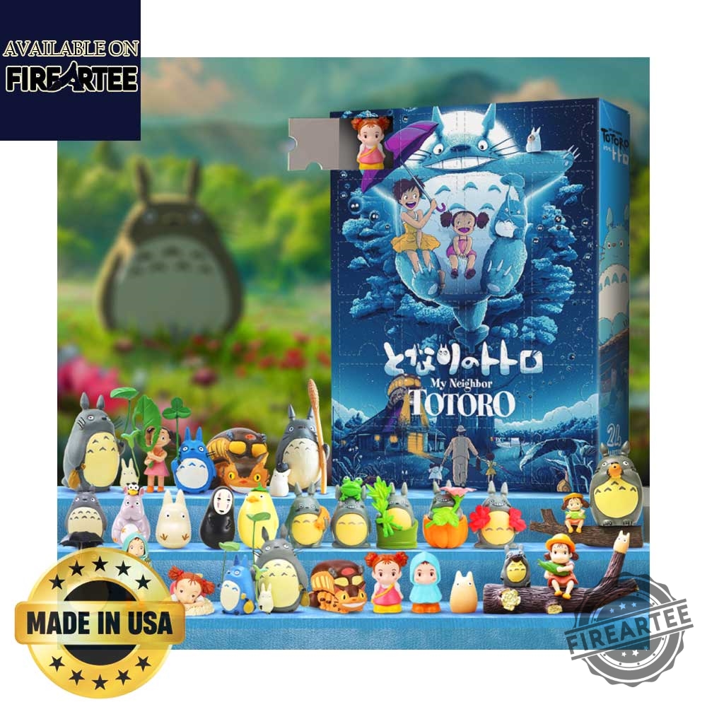 "Top 2025 Advent Calendars: NFL, Lady Gaga, BTS, and More!" 6 My Neighbor Totoro Advent Calendar Studio Ghibli Anime Christmas Countdown