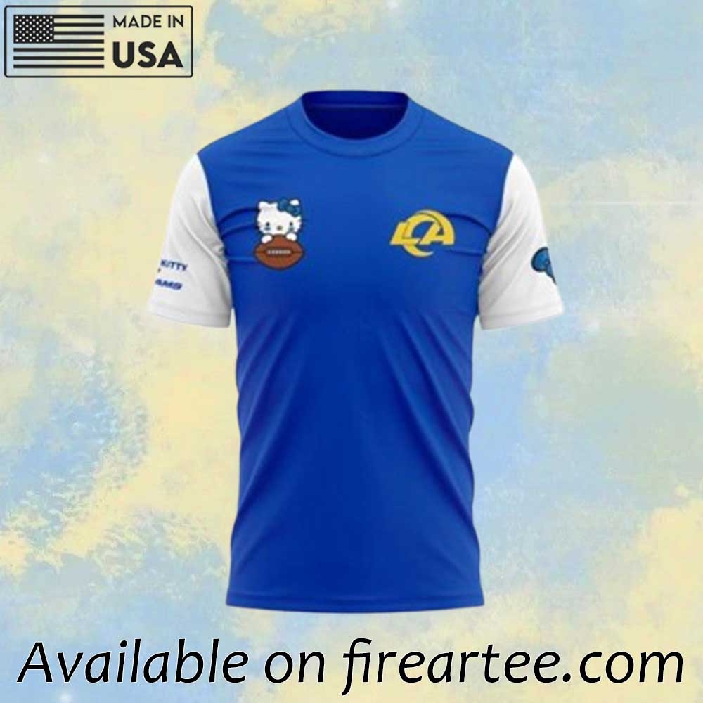 Hello Kitty X Rams Tshirt