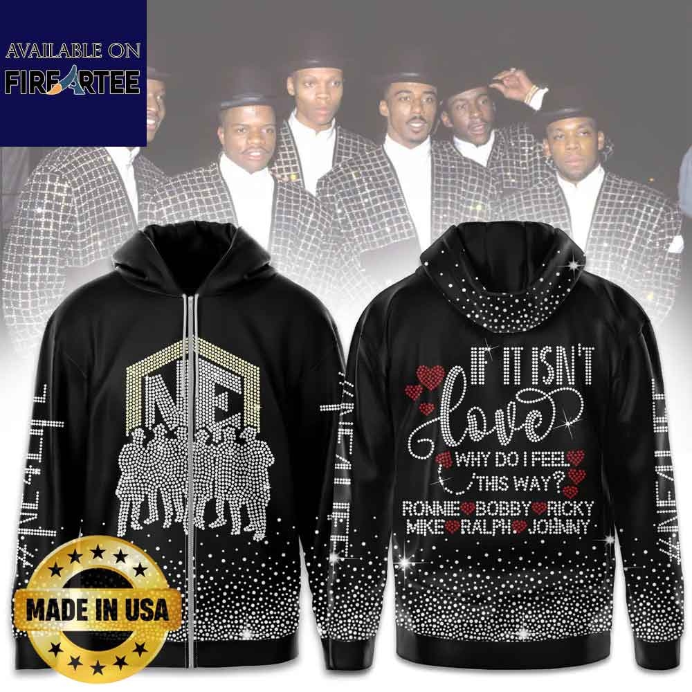 Ronnie Bobby Ricky Mike Ralph  Johnny New Edition Hoodie