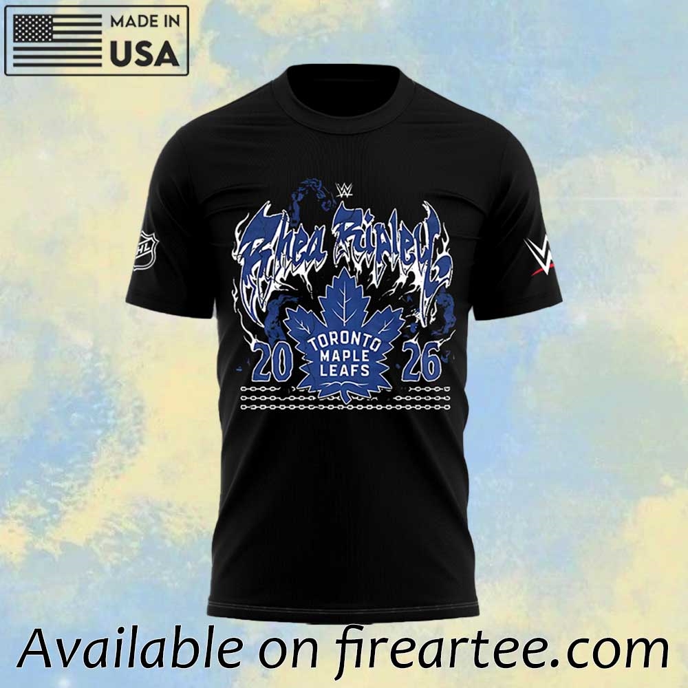 Wwe Rhea Ripley X Toronto Maple Leafs Tshirt