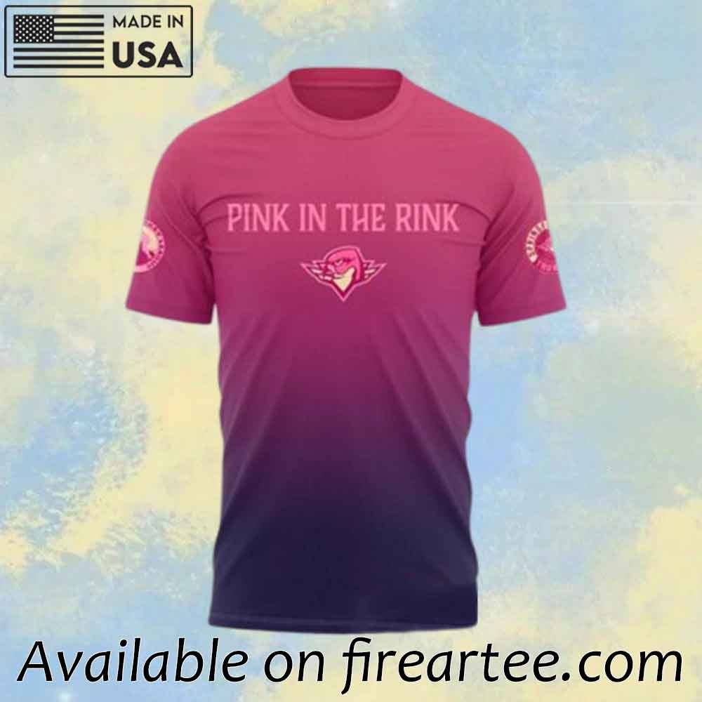 Springfield Thunderbirds Pink In The Rink Tshirt