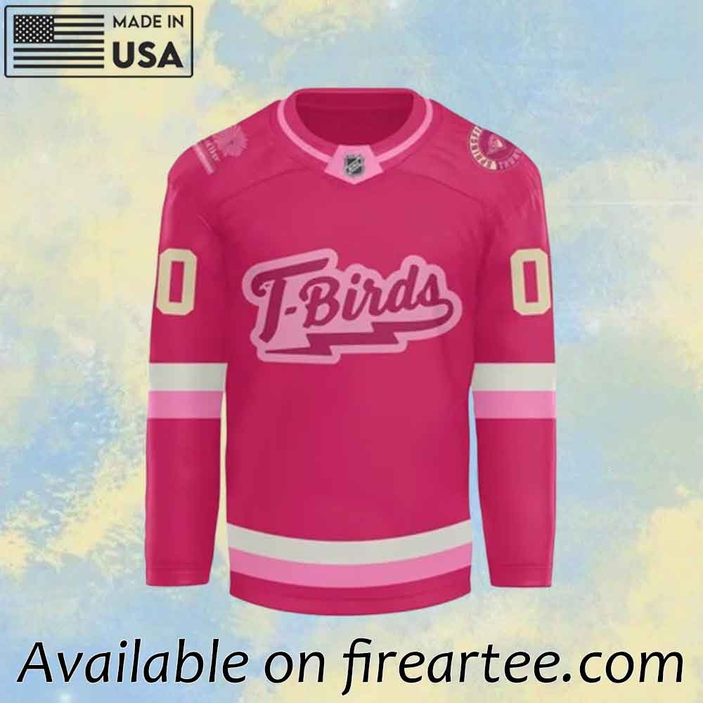 Springfield Thunderbirds Pink In The Rink Jersey
