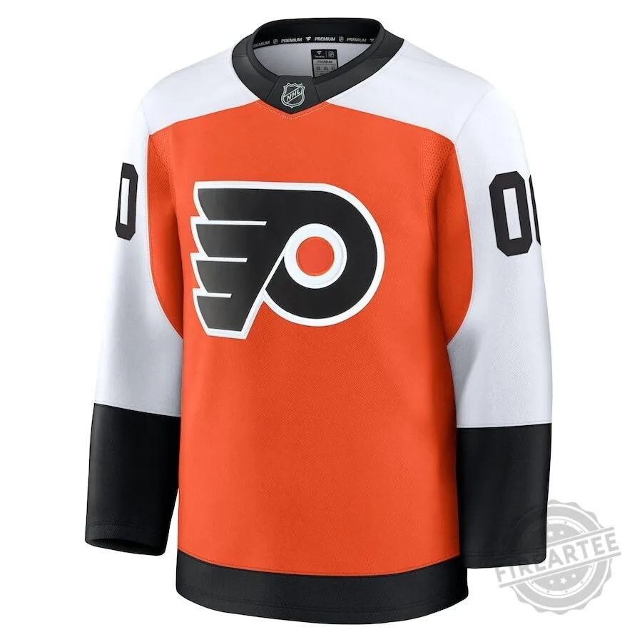 Philadelphia Flyers National Hockey League Home Premium Custom Hockey Jersey