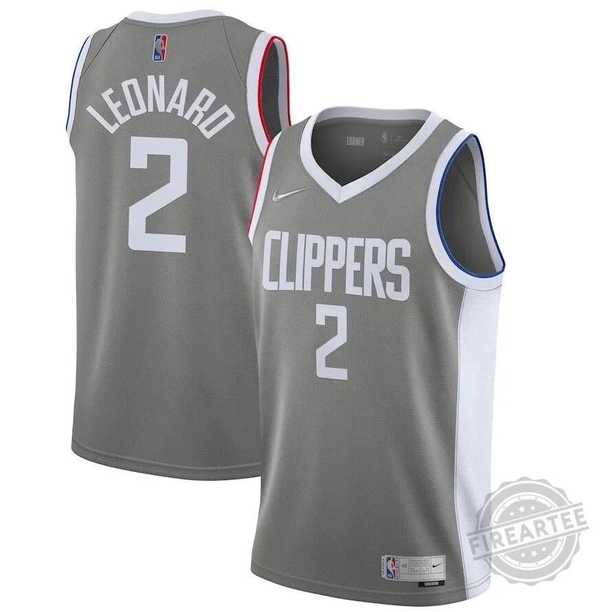 Los Angeles Clippers Kawhi Leonard Earned Edition Basketball Jersey