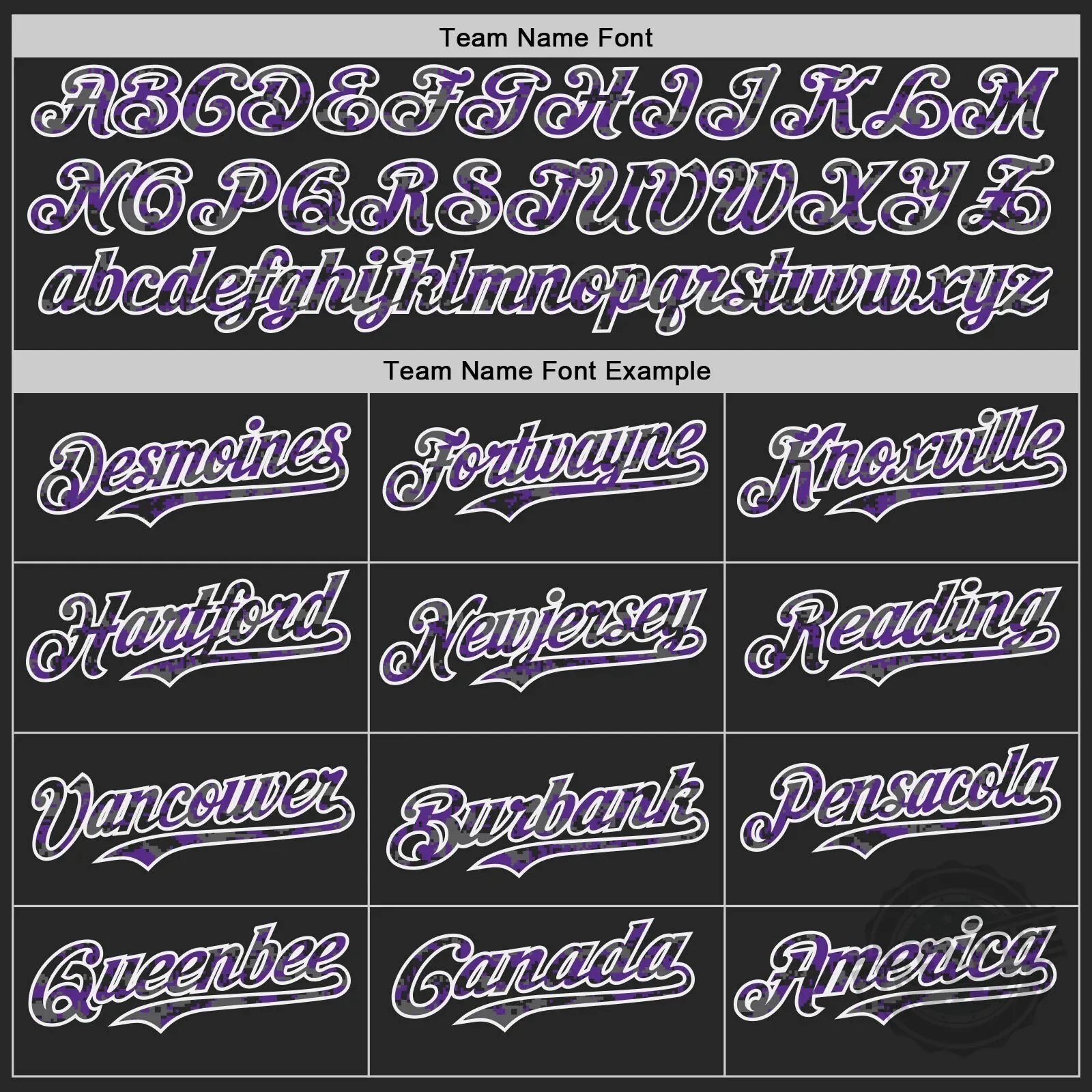 Custom Black Purple White Digital Camouflage Two Tone Baseball Jersey 8 Custom Black Purple White Digital Camouflage Two Tone Baseball Jersey