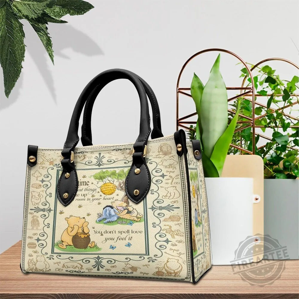 Winnie the Pooh and Piglet Quote Handbag