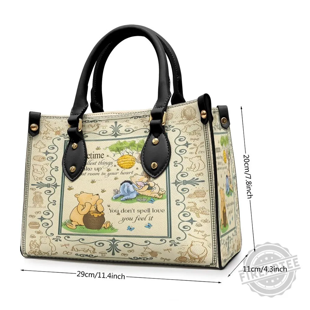 Winnie the Pooh and Piglet Quote Handbag 7 Winnie the Pooh and Piglet Quote Handbag