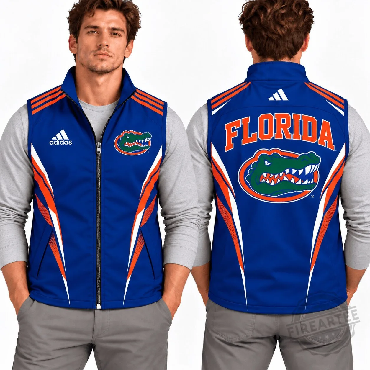 Florida Gators NCAA Elite Velocity Full-Zip Sleeveless Vest